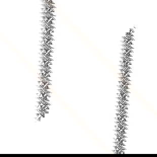 HERMES CHAIN NECKLACE CHAINE D'ANCRE 18K: HERMES Chain Necklace Chaine d'ancre 18K Brand: HERMÈS  Type: Necklace  Material: 18K / 750 / White Gold  Color: None  Size: Necklace length: 38 / 40cm Necklace width: 1.8mm Clasp width: 3.3mm  Acces