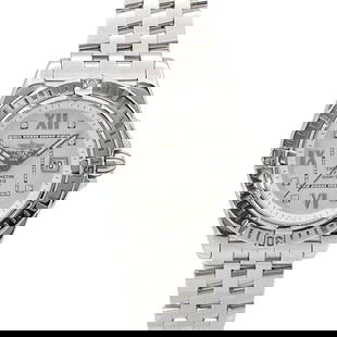 BREITLING GALACTIC QUARTZ SILVER DIAL 8P DIAMOND: BREITLING Galactic Quartz Silver Dial 8P Diamond Brand: BREITLING  Type: Wristwatch  Material: Stainless steel  Color: none  Size: Case Size Length 37mm(included lag) Width 31mm(not included crown) De
