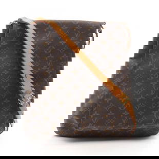 LOUIS VUITTON MUSET SHOULDER BAG MONOGRAM CANVAS: LOUIS VUITTON Muset Shoulder Bag Monogram canvas Brand: LOUIS VUITTON  Type: Shoulder Bag  Material: PVC coated canvas  Color: Brown  Size: H:35cm x W:31cm x D:9cm (H:13.8" x W:12.2" x D:3.5") Shoulde