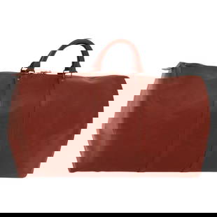 LOUIS VUITTON EPI KEEPALL 60 BOSTON BAG BROWN: LOUIS VUITTON Epi Keepall 60 Boston Bag Brown Brand: LOUIS VUITTON  Type: Boston Bag  Material: Epi Leather  Color: Brown  Size: W24.4 x H13.4 x D10.2inch(Approx)  Accessories: None Accessories