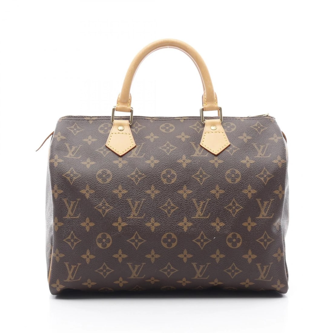LOUIS VUITTON SPEEDY 30 TRAVEL HAND BAG: LOUIS VUITTON Speedy 30 travel Hand Bag Brand: LOUIS VUITTON Type: Handbag Material: PVC coated canvas Color: Brown Size: H:22cm x W:30cm x D:17cm (H:8.7" x W:11.8" x D:6.7") Handle?28cm(11.0") Ac