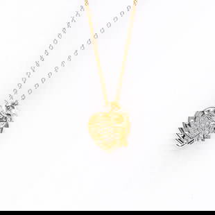 TIFFANY RETURN TO TIFFANY DIAMOND PENDANT NECKLACE: Tiffany Return To Tiffany Diamond Pendant Necklace Brand: Tiffany  Type: Pendant necklace  Material: Pink gold (18K)  Color: Pink gold  Size: Neck Circumference 40 cm - 45 cm / 15.74'' - 17.71'' Penda