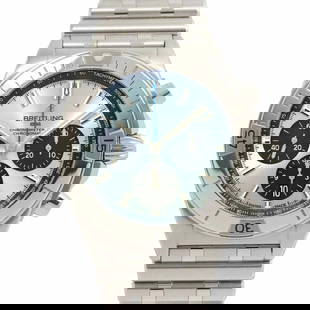 BREITLING CHRONOMAT AUTOMATIC ICE BLUE DIAL MENS WATCH: BREITLING Chronomat Automatic Ice Blue Dial Mens Watch Brand: BREITLING  Type: Wristwatch  Material: Stainless steel  Color: none  Size: Case Size Length 50mm(included lag) Width 43mm(not included cro