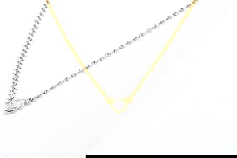 TIFFANY & CO ELSA PERETTI ROUND DIAMONDS BY THE YARD 18K 750 NECKLACE: Tiffany & Co Elsa Peretti Round Diamonds by the Yard 18k 750 Necklace Brand: Tiffany & Co Type: Pendant Material: Metal Color: Yellow Size: Length - 16" Width - 3.5mm Accessories: None Acc