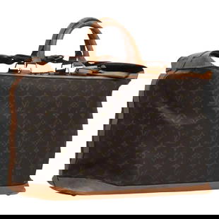 LOUIS VUITTON MONOGRAM CRUISER BAG 45 HAND BAG: LOUIS VUITTON Monogram Cruiser Bag 45 Hand Bag Brand: LOUIS VUITTON  Type: Hand Bag  Material: Monogram Canvas  Color: Monogram  Size: W17.7 x H12.2 x D10.6inch(Approx)  Accessories: None Acces