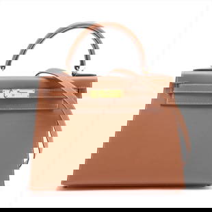 HERMÈS KELLY 28 VEAU EPSOM GOLD GOLD METAL FITTINGS: Hermès Kelly 28 Veau Epsom Gold Gold Metal Fittings Brand: Hermès  Type: Hand bag  Material: Veau Epsom  Color: Gold  Size: Height:8.1inch Length:11.4inch Depth:4.5inch Handle height:3.5inch Shoulde