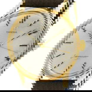 OMEGA SEAMASTER CALIBER MEN'S WATCH: OMEGA Seamaster Caliber Men's Watch Brand: OMEGA  Type: wristwatch  Material: [Case Material]: Gold-Plated (GP)  Color: Silver  Size: [Case Width]: 35mm / 1.38"  Accessories: None Accessories N