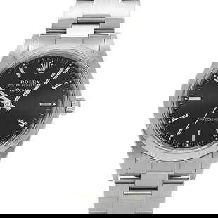 ROLEX AIR KING U NUMBER MEN'S WATCH: ROLEX Air King U number Men's watch Brand: ROLEX  Type: wristwatch  Material: [Case] ??Stainless steel  Color: Black  Size: None  Accessories: None Accessories Notice: When purchasing pre-owned
