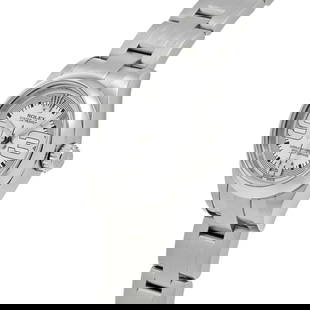 ROLEX OYSTER PERPETUAL RANDOM SERIAL LADIES WATCH: ROLEX Oyster Perpetual Random Serial Ladies Watch Brand: ROLEX  Type: wristwatch  Material: [Case] ??Stainless steel  Color: Silver  Size: Length/approx. 26mm Width/approx. 26mm Thickness/approx. 10.4