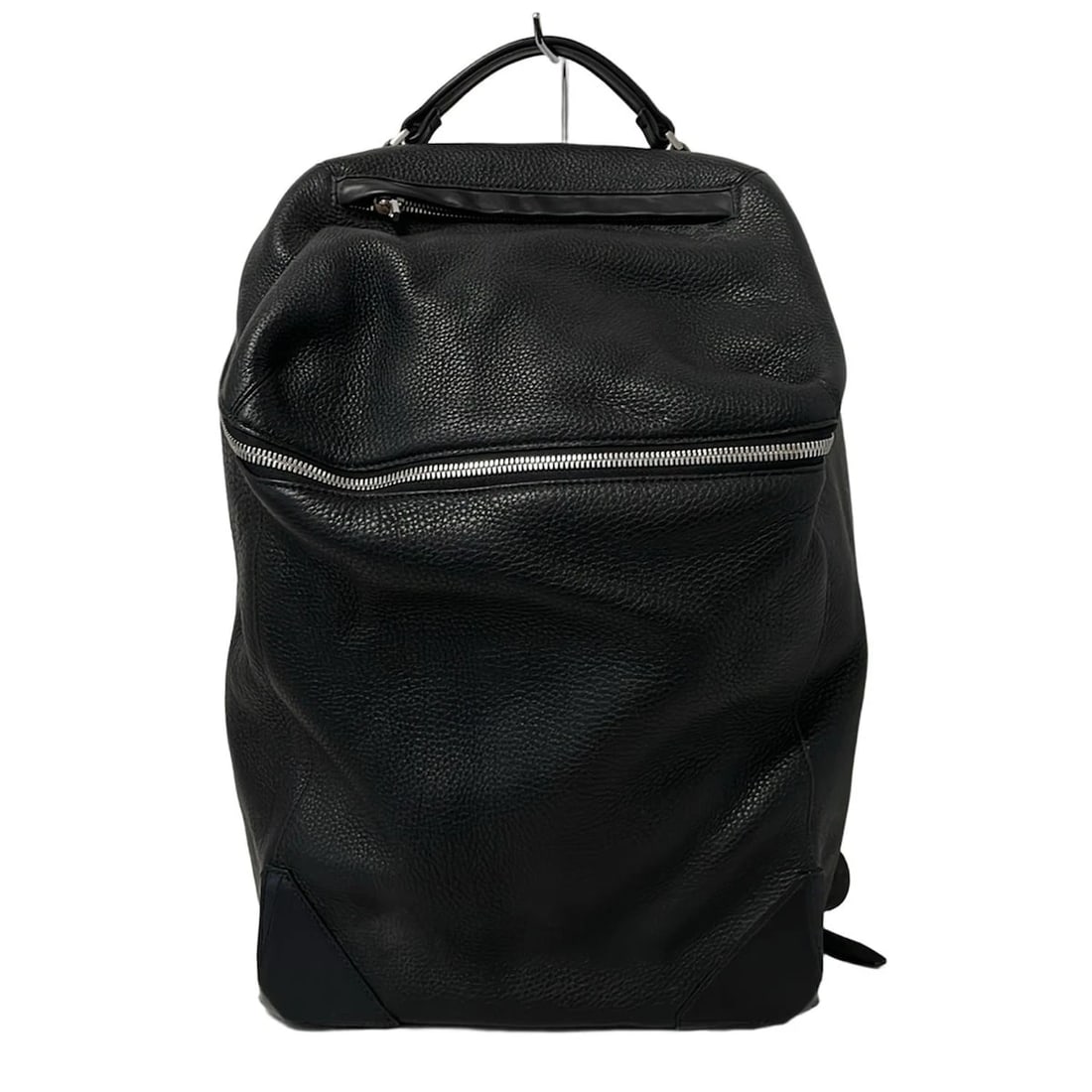 ALEXANDER WANG WALLY BACKPACK - BLACK LEATHER BACKPACK: ALEXANDER WANG Wally Backpack - Black Leather Backpack Brand: ALEXANDER WANG Type: Backpack Material: Leather Color: Black Size: Height : 17.32 inch (44 cm) Width : 11.81 inch - 13.78 inch Depth :