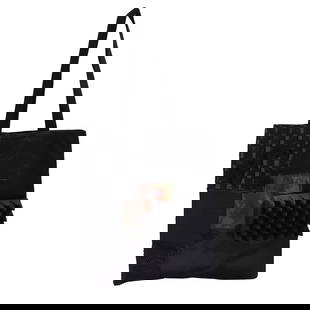 COMMEDESGARCONS JUNYA WATANABE BLACK POLYESTER: COMMEdesGARCONS JUNYA WATANABE Black Polyester Brand: COMMEdesGARCONS JUNYA WATANABE  Type: Tote Bag  Material: Polyester, Chemical Fiber, Synthetic Leather  Color: Black  Size: [ Measurements ] Heigh