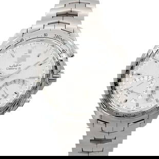 TAG HEUER LINK CALIBER S CHRONOGRAPH QUARTZ SILVER DIAL: TAG Heuer Link Caliber S Chronograph Quartz Silver Dial Brand: TAG Heuer  Type: Wristwatch  Material: Stainless steel  Color: none  Size: Case Size Length 48mm(included lag) Width 43mm(not included cr
