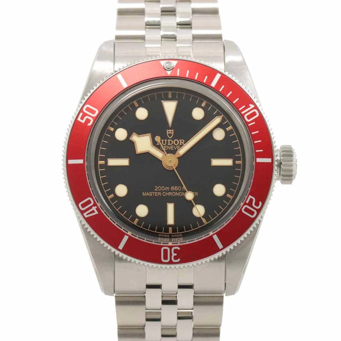 TUDOR HERITAGE BLACK BAY AUTOMATIC BLACK DIAL MENS WATCH: TUDOR Heritage Black Bay Automatic Black Dial Mens Watch Brand: TUDOR Type: Wristwatch Material: Stainless steel Color: none Size: Case Size Length 49mm(included lag) Width 41mm(not included crown