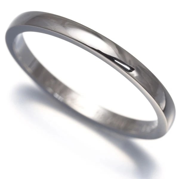 CARTIER RING BALLERINE WEDDING BAND: Cartier Ring Ballerine Wedding Band Brand: Cartier Type: Ring Material: 950 / Platinum Color: None Size: US 8.5 Accessories: None Accessories Notice: When purchasing pre-owned goods, pleas