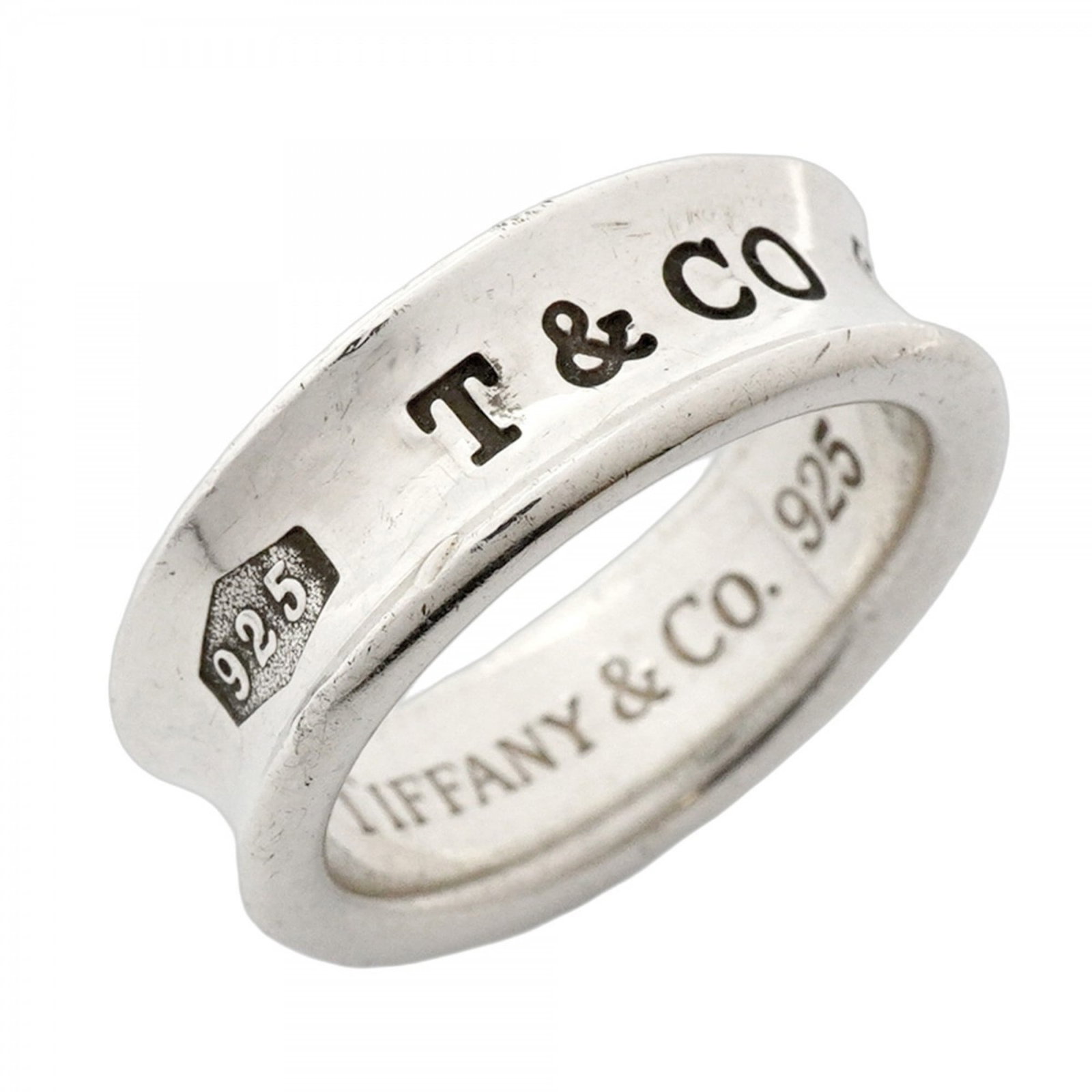 TIFFANY RING NARROW SILVER 925 WOMEN'S: TIFFANY Ring Narrow Silver 925 Women's Brand: Tiffany Type: Band ring Material: Silver 925 Color: None Size: 6 US Accessories: None Accessories Notice: When purchasing pre-owned goods, ple