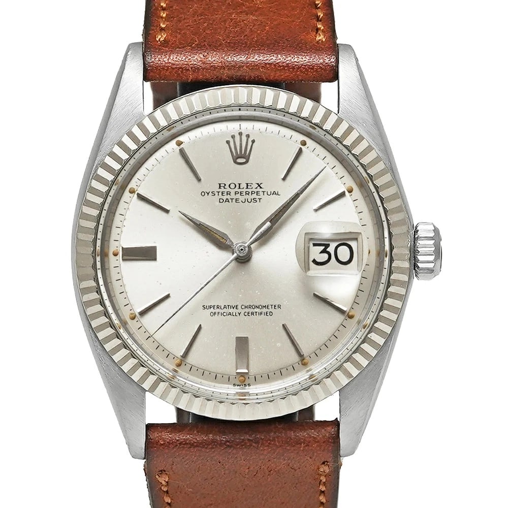 ROLEX DATEJUST SILVER MEN'S USED WATCH: ROLEX Datejust Silver Men's Used Watch Brand: ROLEX Type: Wristwatch Material: Band Material Stainless Steel And White Gold, Case Material NA Color: Silver Size: Case Size Case Size 36mm x 36mm Ba