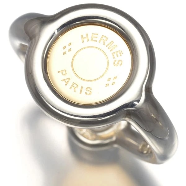 Hermès Tohu-bohu charm key ring Hermes Tohubohu Pouch Orange