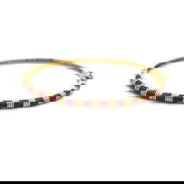 HIDALGO ENAMEL GOLD BANGLE