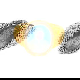 EDWARDIAN 22K GOLD RING: Edwardian 22k Gold Ring Brand: Unbranded Type: Ring Material: 22k yellow gold Color: Yellow Size: 9.5 US Accessories: None Accessories Notice: When purchasing pre-owned goods, please refer