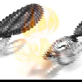 MIKIMOTO PENDANT AND BROOCH TIGER'S EYE AKOYA: MIKIMOTO Pendant and Brooch Tiger's eye Akoya Brand: MIKIMOTO Type: Brooch Material: 18K / 750 / Rose Gold The pin back is alloy. Color: None Size: Design size: 18.5 x 15.8mm Bail inner diameter: