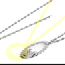 CHOPARD HAPPY DIAMOND NECKLACE K18 YELLOW GOLD