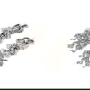 PONTE VECCHIO FLOWER DIAMOND EARRING K18 WHITE GOLD