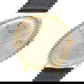 PATEK PHILIPPE CALATRAVA WATCHES K18 YELLOW GOLD WATCH: PATEK PHILIPPE Calatrava Watches K18 yellow gold Watch Brand: PATEK PHILIPPE Type: Wristwatch Material: K18 yellow gold Color: gold / black Size: Case Diameter:35.0mm Band Length:5.9inch / 15.0-19