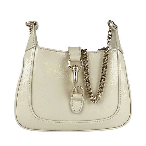 Gucci Tortoise Shell Patent Leather Hysteria Bag