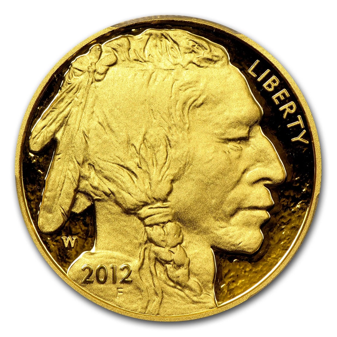 2012-W PROOF GOLD BUFFALO: 2012-W Proof Gold Buffalo Brand: US Mint Year: 2012 Certification: PCGS Fineness: 0.9999 Brand/Mint: None Coin: None Grade: PR70DCAM Denomination: $50 Country/Region of