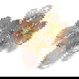 MIKIMOTO BROOCH ROSE QUARTZ AKOYA PEARL DIAMOND FLOWE: Mikimoto Brooch Rose Quartz Akoya Pearl Diamond Flowe Brand: MIKIMOTO Type: Brooch Material: 18K / 750 / Rose Gold Enamel, Color: None Size: Design size: 28.5 x 27.5mm Accessories: None Ac