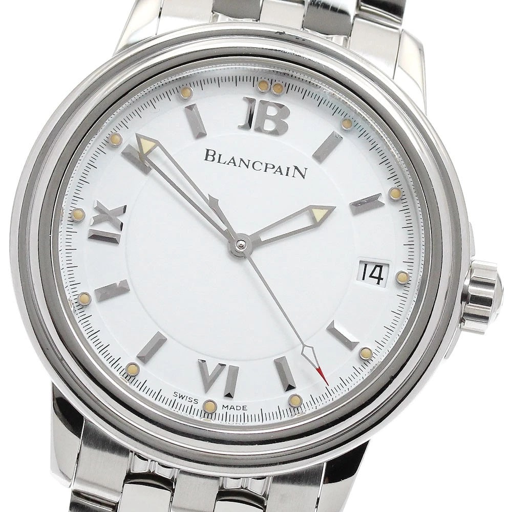BLANCPAIN LEMAN ULTRA SLIM DATE WHITE DIAL AUTOMATIC (1 of 4)