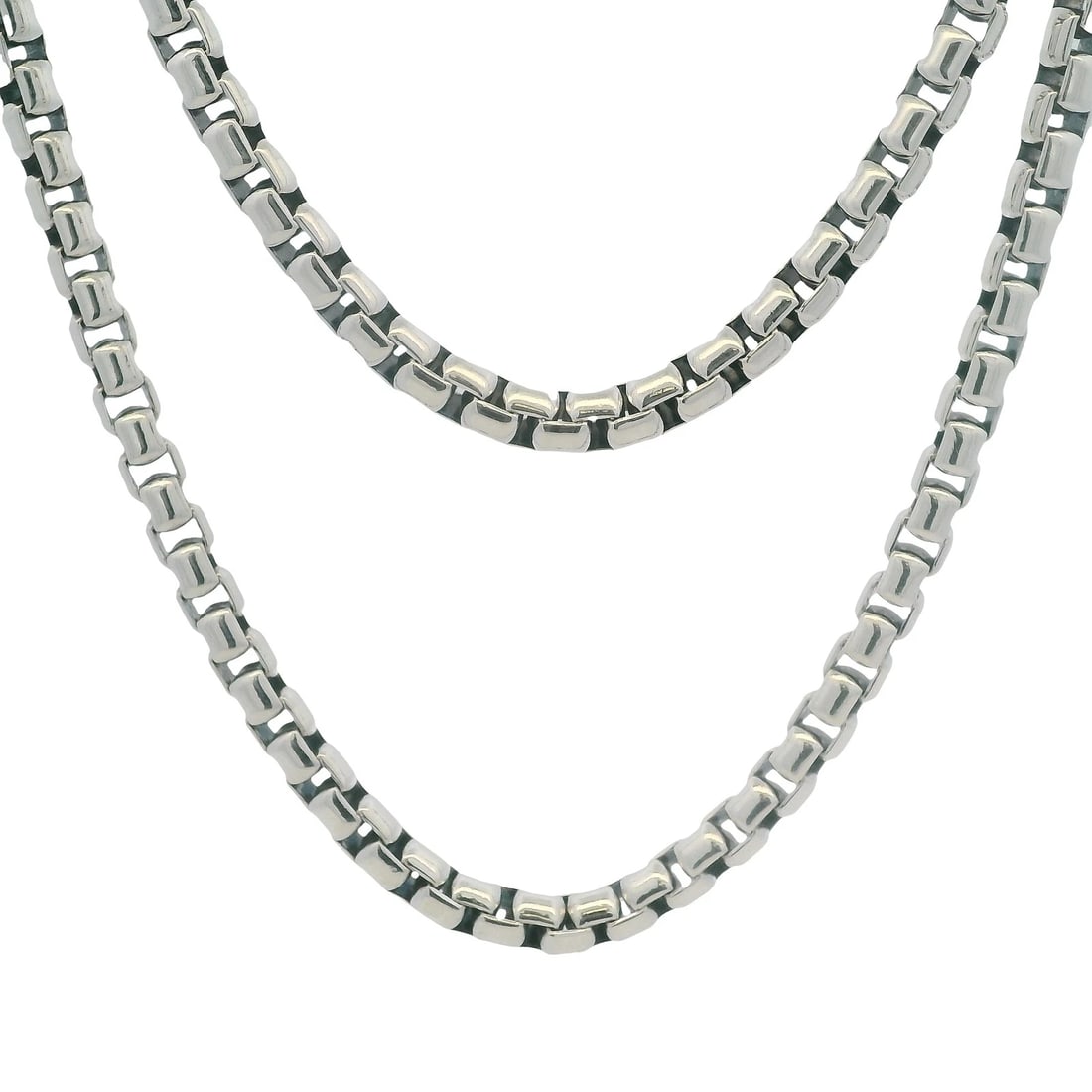 DAVID YURMAN SOLID 925 STERLING SILVER CHAIN NECKLACE (1 of 5)