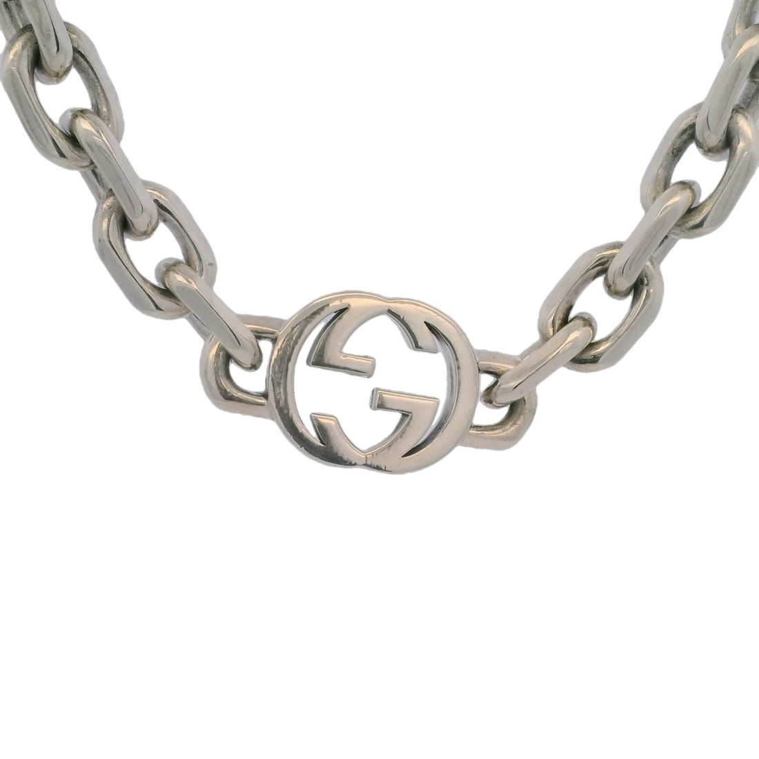 GUCCI 925 STERLING SILVER BRACELET: GUCCI 925 Sterling Silver Bracelet Brand: Gucci Type: Bracelet Material: 925 Sterling Silver, Color: Silver Size: Length - 8.5" Width - 17mm Accessories: None Accessories Notice: When purc