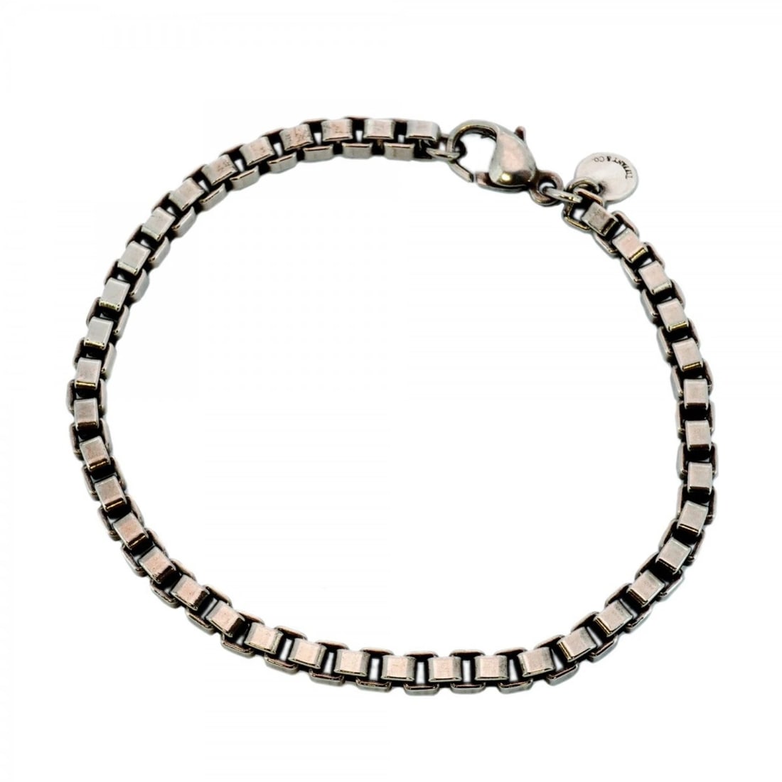 TIFFANY VENETIAN BRACELET: Tiffany Venetian Bracelet Brand: Tiffany Type: Charm bracelet Material: Silver 925, Color: none Size: Length 18cm / 7.08' Accessories: None Accessories Notice: When purchasing pre-owned go