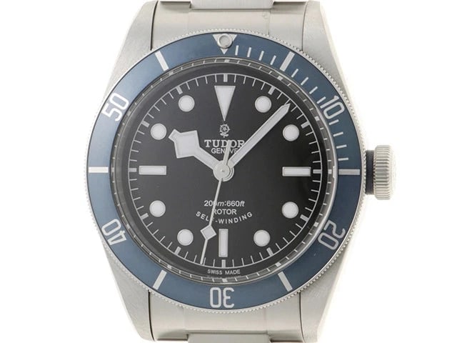 TUDOR HERITAGE BLACK BAY BLUE AUTOMATIC WRIST WATCH (1 of 3)