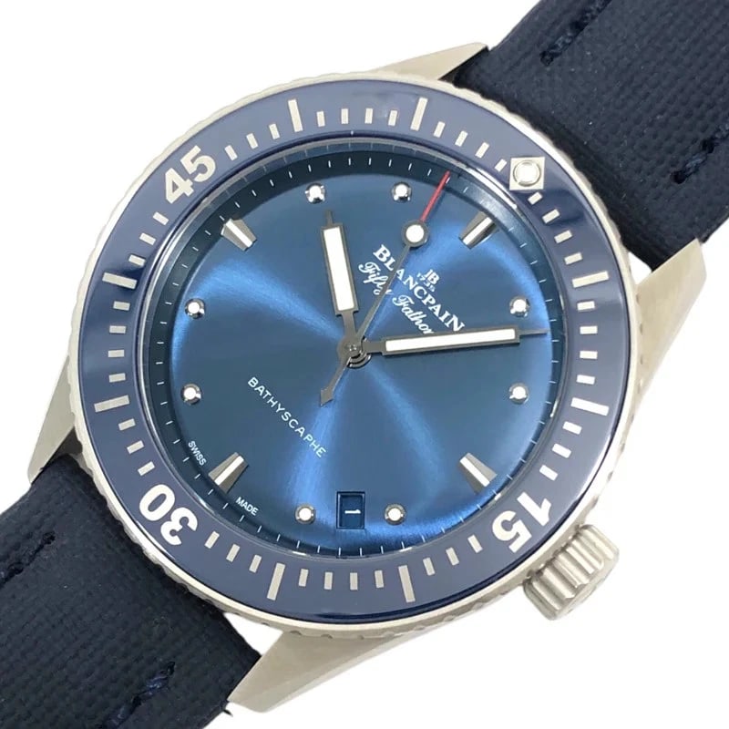BLANCPAIN FIFTY FATHOMS BATHYSCAPHE WRIST WATCH (1 of 3)