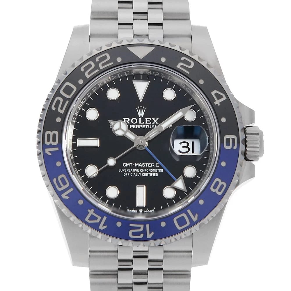 ROLEX GMT MASTER II BLACK 5 ROW JUBILEE BRACELET (1 of 4)