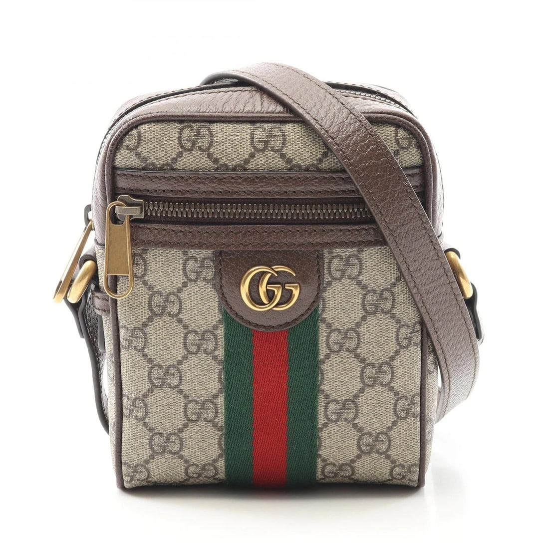 GUCCI OPHIDIA GG SUPREME CROSSBODY SHOULDER BAG: GUCCI Ophidia GG Supreme Crossbody Shoulder Bag Brand: GUCCI Type: Shoulder Bag Material: PVC coated canvas × leather Color: Beige??ish colors × Brown??ish colors × Multicolor??ish colors Size: