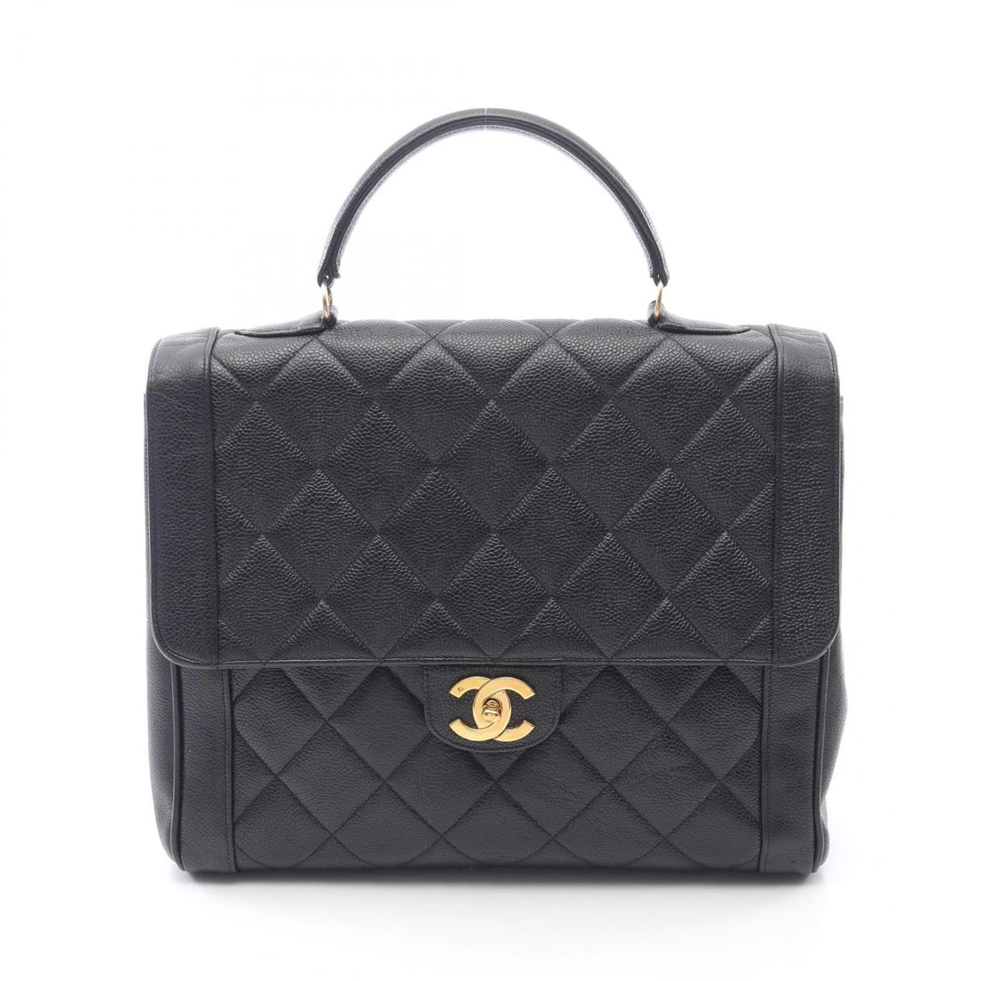 CHANEL MATELASSE HANDBAG CALFSKIN BLACK (1 of 5)