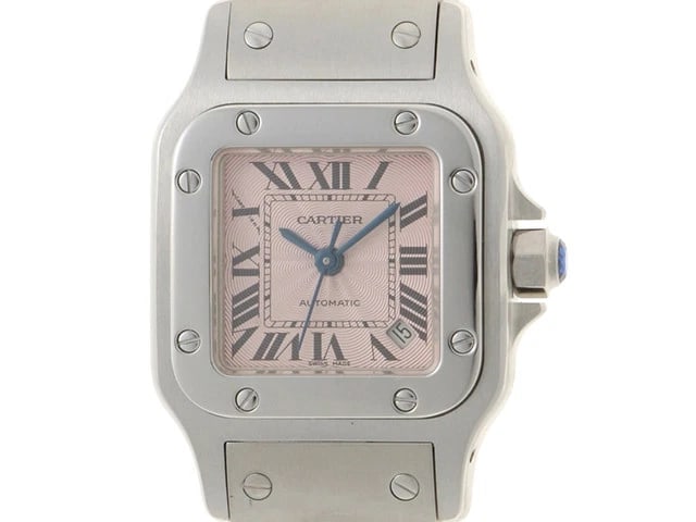 CARTIER SANTOS GALBÉE AUTOMATIC WRIST WATCH (1 of 3)