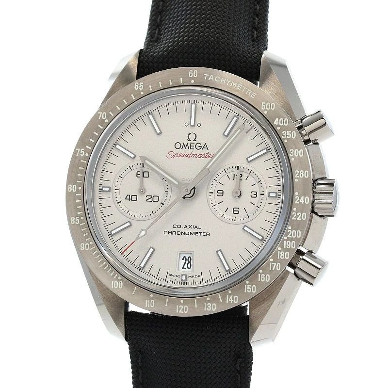 OMEGA SPEEDMASTER GREY WRIST WATCH (1 of 4)