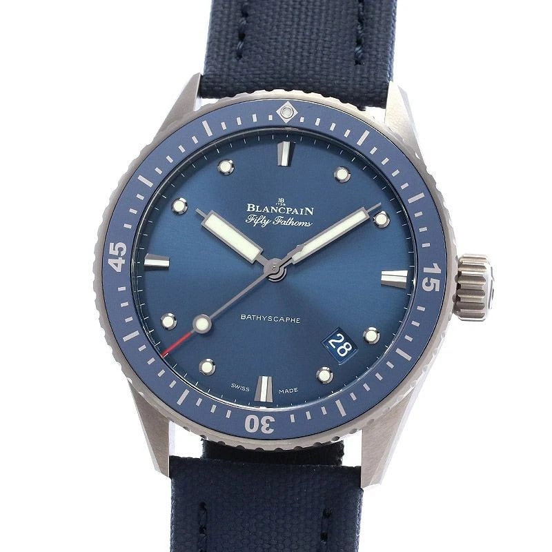 BLANCPAIN FIFTY FATHOMS BATHYSCAPHE WRIST WATCH (1 of 3)