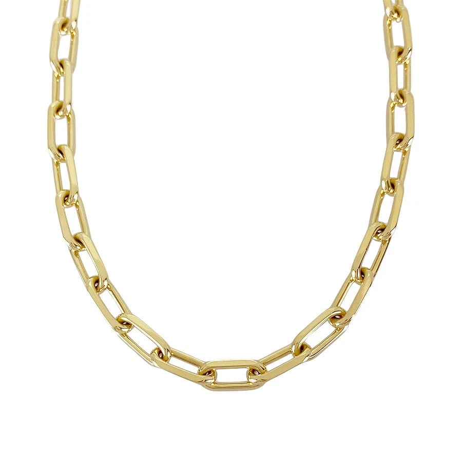 CARTIER SANTOS DE CARTIER YELLOW GOLD NECKLACE (1 of 3)