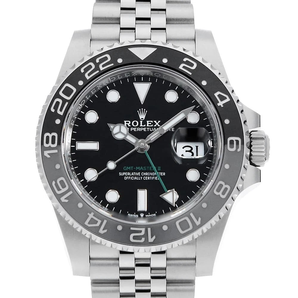 ROLEX GMT MASTER II BLACK 5 ROW JUBILEE BRACELET (1 of 4)