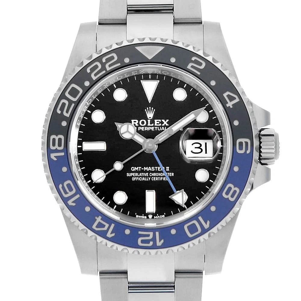 ROLEX GMT MASTER BLACK OYSTER BRACELET (1 of 6)