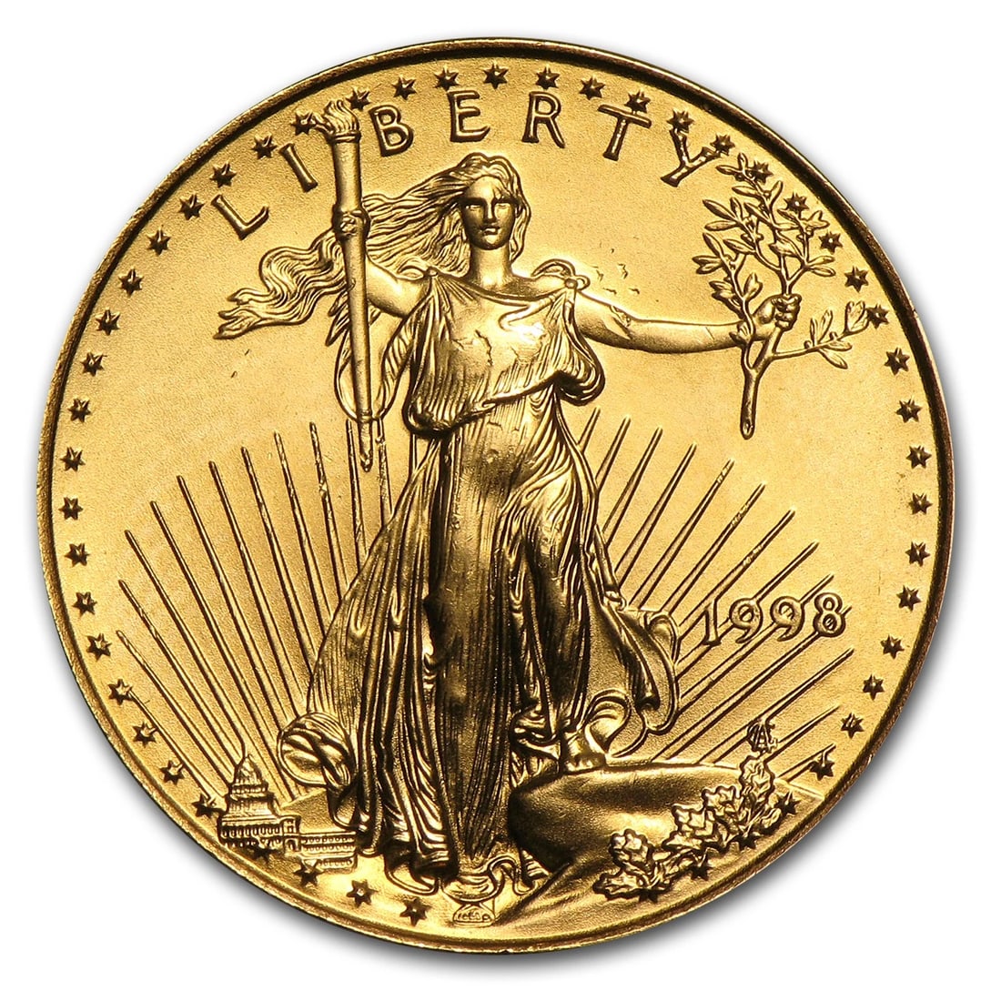 1998 AMERICAN GOLD EAGLE BU (1 of 2)