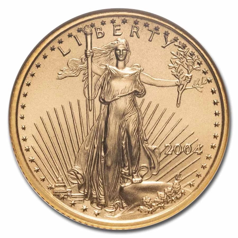 2004 AMERICAN GOLD EAGLE MS-70 NGC: 2004 American Gold Eagle MS-70 NGC Brand: US Mint Year: 2004 Certification: NGC Fineness: 0.9167 Brand/Mint: None Coin: None Grade: None Denomination: $10.00 Country/Reg