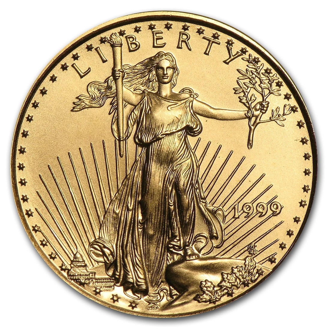 1999 AMERICAN GOLD EAGLE BU (1 of 2)