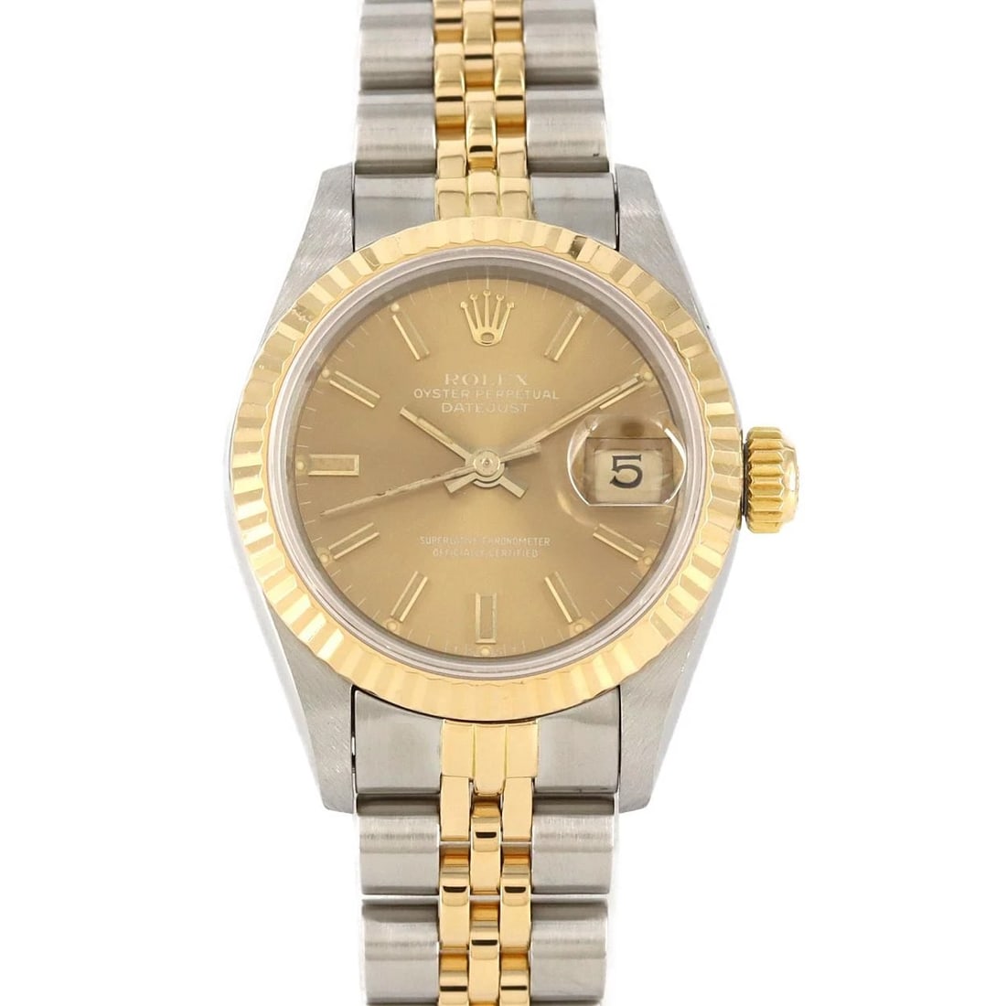 ROLEX DATEJUST SSXYG AUTOMATIC (1 of 7)