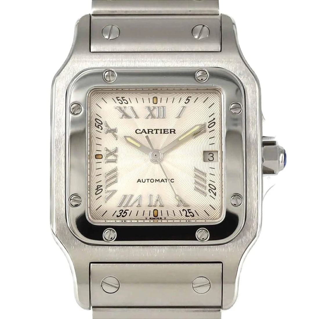 CARTIER SANTOS GARBEE SS AUTOMATIC (1 of 7)